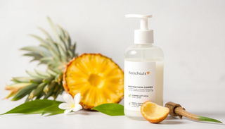 Turn Your Cleanser into a Brightening Treatment: Pineapple Enzymes, Gotu Kola & Ceramides for Clean Skincare and Clinical Results at Home